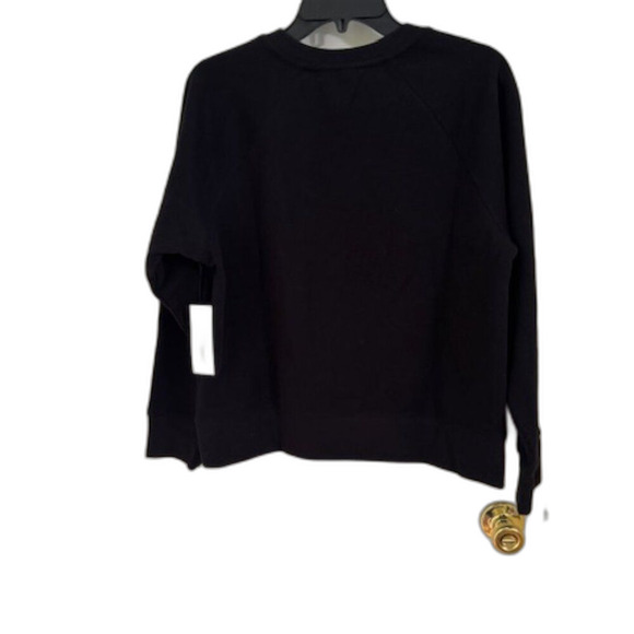 DKNY Sport Women's Black Rhinestone Sweatshirt Sz S - Picture 2 of 2